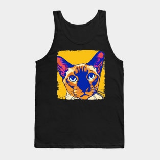 Tonkinese Pop Art - Cat Lover Gift Tank Top